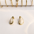 Aretes lagrima modernos