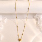 Collar de corazon