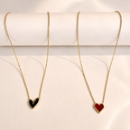 Collar de corazon