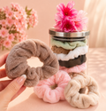 Moña Scrunchie de Peluche