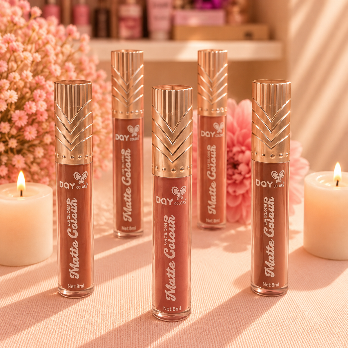 Labial liquido matte